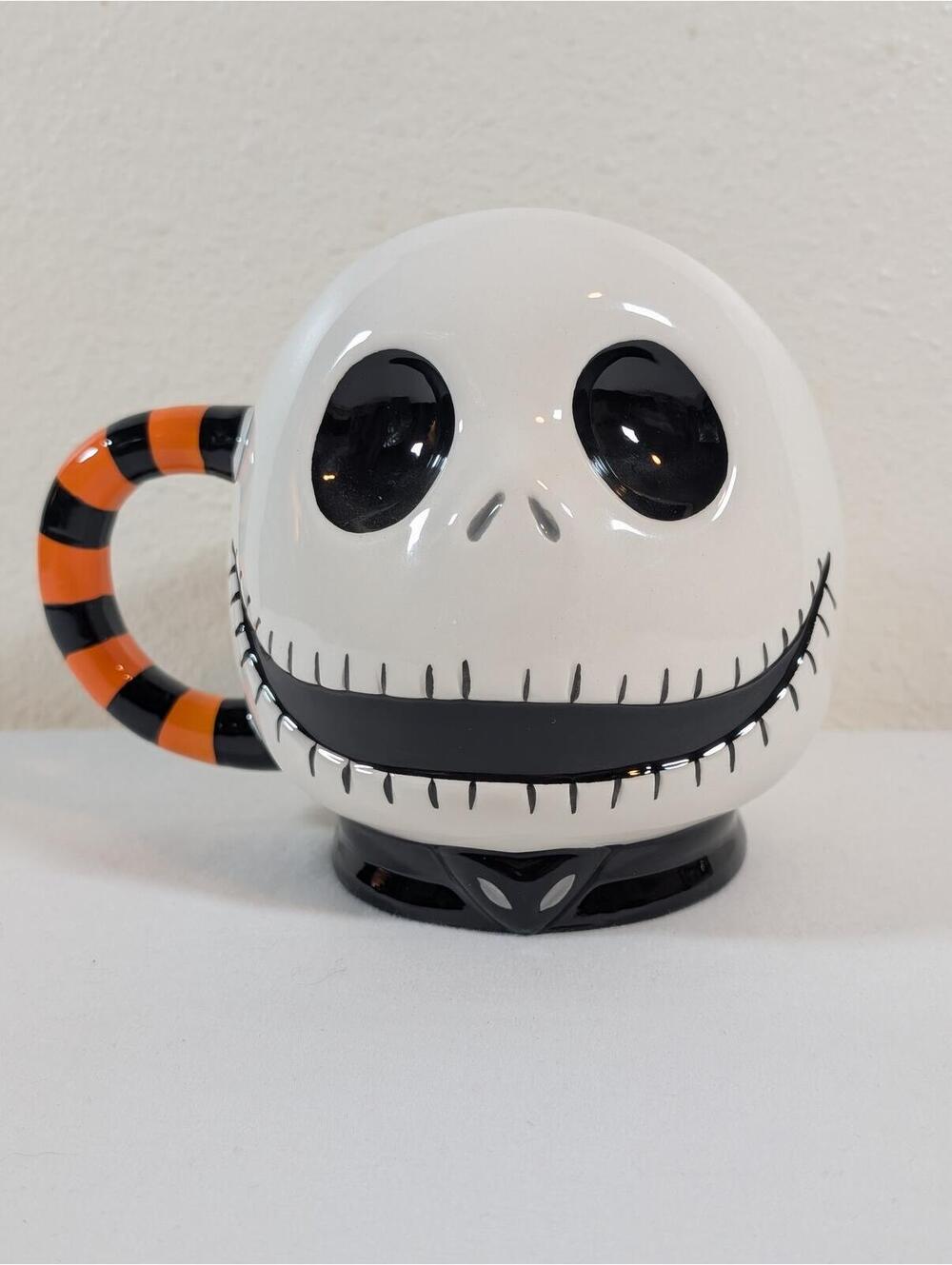 The Nightmare Before Christmas Disney Jack Skellington Head Ceramic Mug
